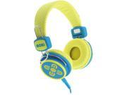 Moki Yellow and Blue ACC HPKSYB Kid Safe Volume Limited Headphones