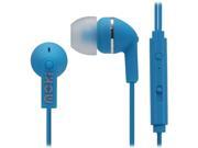 Moki Blue ACC HCBMB Noise Isolation Earbuds with microphone and control