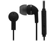 Moki Black ACC HCBMK Noise Isolation Earbuds with microphone and control