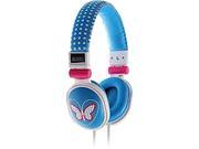 Moki Blue ACC HPPOI Popper Headphone Butterfly