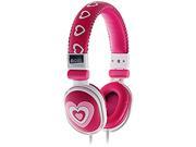 Moki Pink ACC HPPON Popper Headphone Hearts 3