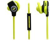 Monster MH ISRT WLS IE BK BT iSport SuperSlim Bluetooth Wireless In Ear Sport Headphones Green