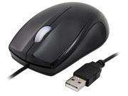 Insten 1042694 Black Wired Scroll Wheel Mouse Compatible with PC Laptop Mac