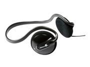 AblePlanet Black PS200BHB Supra aural Behind Head Stereo Headphone Black