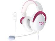 HyperX Cloud II Gaming Headset with 7.1 Virtual Surround Sound for PC PS4 Mac Mobile Pink