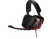 Corsair Gaming VOID Surround Hybrid Stereo Gaming Headset with Dolby 7.1 USB Adapter - Red