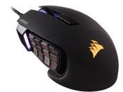 Corsair Gaming SCIMITAR PRO RGB Gaming Mouse Backlit RGB LED 16000 DPI Black Side Panel Optical
