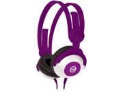 Kidz Gear Purple CH68KG06 Supra aural Wired Headphones For Kids