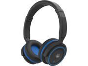 MQbix Black MQBT950BLK L Circumaural Bluetooth Stereo Headphones