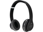 2Boom Black HPBT345K Thunder Bluetooth Over ear Headphones With Microphone