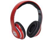 2Boom Red HPM380R Mixx Over ear Headphones With Microphone