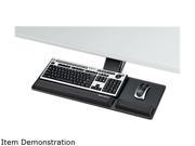 Fellowes 8017801 Designer Suites Compact Keyboard Tray 19 x 9 1 2 Black