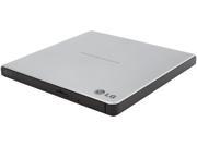 LG External CD DVD Rewriter With M Disc Mac Surface Support Silver model GP65NS60