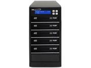 VINPOWER 1 to 5 Blu ray DVD CD Duplicator with 500GB Hard Drive Model Econ S5T BD BK