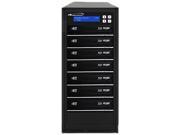 VINPOWER 1 to 7 Econ Series Blu ray DVD CD Duplicator Tower with 500GB Hard Drive Model Econ S7T BD BK