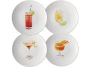 Rachael Ray 4 pc. Cocktail Plate Set Assorted