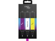 CreoPop SKU004 3 Pack Regular Purple White Yellow Filament