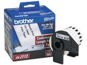 Brother DK2113 Continuous Film Label Tape 2 3 7 x 50 ft. Roll Clear