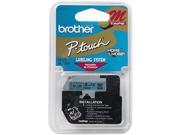 Brother P Touch M521 M Series Tape Cartridge for P Touch Labelers 3 8w Black on Blue