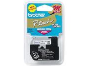 Brother 12mm 1 2 Blue on White Non Laminated Tape 8m 26.2 1 Pkg