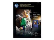 HP Q8690A Advanced Photo Paper 56 lbs. Glossy 5 x 7 60 Sheets Pack