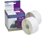 Seiko Self Adhesive Address Labels 1 1 2 x 3 1 2 White 520 Box