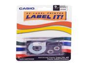 CASIO XR9 WES White Tape