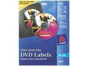 Avery 8962 DVD Label 20 Pack Circle 2 Sheet Inkjet White