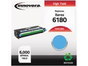 Innovera IVR6180C Remanufactured 113R00723 (Phaser 6180) Toner, Cyan Innovera IVR6180C Remanufactured 113R00723 (Phaser 6180) Toner, Cyan