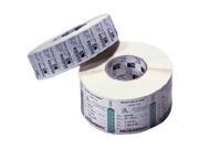 Zebra 800740 305 Z Select 4000D Permanent Adhesive 4 Width x 3 Length 2238 Roll 3 Core Direct Thermal White Paper Acrylic 4 Roll