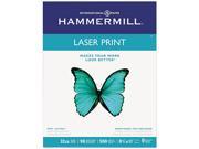 Hammermill Laser Print Office Paper 98 Brightness 32lb 8 1 2 x 11 White 500 Sheets RM
