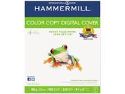 Hammermill 12002 3 Color Copy Digital Cover Stock 80 lbs. 8 1 2 x 11 White 250 Sheets