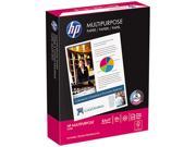 Hewlett Packard Multipurpose Paper 96 Brightness 20lb 8 1 2 x 11 White 500 Sheets Ream pack of 2
