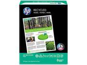 Hewlett Packard Office Recycled Paper 92 Brightness 20lb 8 1 2 x 11 White 5000 Shts Ctn