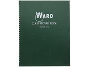 Ward 67L Class Record Book 38 Students 6 7 Week Grading 11 x 8 1 2 Green