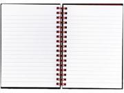 Black n Red L67000 Twinwire Hardcover Notebook Legal Rule 5 7 8 x 8 1 4 White 70 Sheets