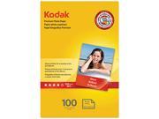 Kodak 1034388 Premium Photo Paper 64lb Glossy 4 x 6 100 Sheets Pack