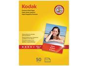 Kodak Premium Photo Paper 64lb Glossy 8 1 2 x 11 50 Sheets Pack