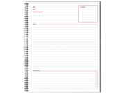 Mead 06132 Cambridge Limited Meeting Notebook 11 x 8 1 2 80 Ruled Sheets