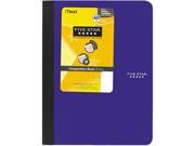 Mead 09120 Composition Book College Rule 9 3 4 x 7 1 2 1 Subject 100 Sheets Assorted