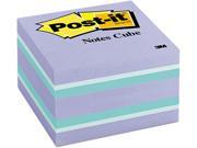 Post it Notes 2056 PP Cube 3 x 3 Blue Ice 490 Sheets