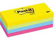 Post it Notes 653 AU Ultra Color Self Stick Notes 1 1 2 x 2 Four Colors 12 100 Sheet Pads Pack