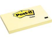 Post it Notes 655 YW Original Notes 3 x 5 Canary Yellow 12 100 Sheet Pads Pack