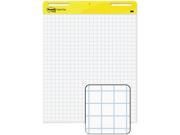 Post it Easel Pads 560 Self Stick Easel Pads Quad Rule 25 x 30 White 2 30 Sheet Pads Carton