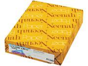 Neenah Paper 01345 Classic Crest Stationery Writing Paper 24 lb 8 1 2 x 11 Natural White 500 Rm