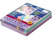 Pacon Array Colored Bond Paper 20lb 8 1 2 x 11 Assorted Pastels 500 Sheets Ream