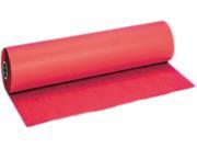 Pacon 101203 Decorol Flame Retardant Art Rolls 76 lbs. 36 x 1000 ft Cherry Red