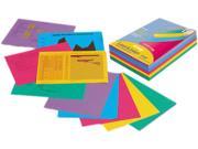Pacon 101346 Array Colored Bond Paper 24lb 8 1 2 x 11 Assorted Designer Colors 500 Ream