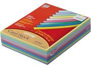Pacon 101195 Array Card Stock 65 lbs. Letter Assorted Colors 250 Sheets Pack