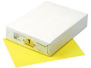 Pacon Kaleidoscope Multipurpose Colored Paper 24lb 8 1 2 x 11 Lemon Yellow 500 Rm